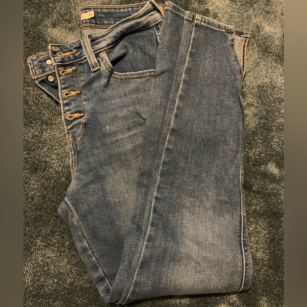 Levi’s jeans Hi-rise skinny ankle